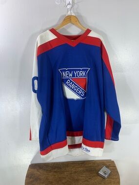 Ron Duguay vintage New York rangers hockey jersey